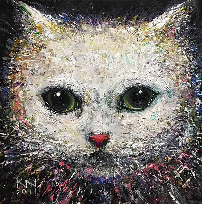 cat by natalia kuruch
